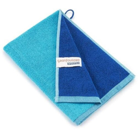 Bassetti New Shades 9328126 Guest Towel 100% Cotton Turquoise T1 40 x 60 cm