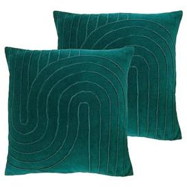 furn. Mangata Feather Filled Cushions Twin Pack