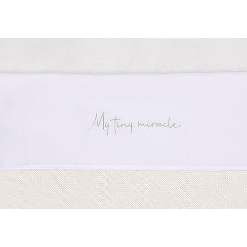 Jollein My Tiny Miracle 008-511-67057 Baby Cot Sheet 75 x 100 cm Olive