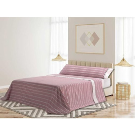 MANTAS MORA - Set of combined cotton sheets + pillowcases - 3/4 pieces - 144 thread count - interseason pattern - Model M88