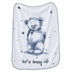 GC GAVENO CAVAILIA Extra Soft Baby Blankets Newborn Girls Boys - Extra Warm Fleece Blankets For Babies- Cot Bed Blanket Throw 80 X 110cm - Teddy