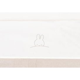 Jollein Sleepy Miffy 008-524-67095 Children's Bed Sheet 120 x 150 cm Brown