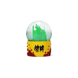 Half Moon Bay - Wizard Of Oz Snow Globe - Emerald City Christmas Snow Globes For Adults - Wizard Of Oz Gifts - Christmas Snow Globe - Yellow Brick Road Christmas Ornaments - Theatre Gifts For Women