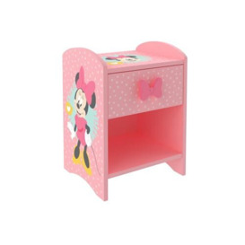 Disney Bedside Table, Engineered Wood, Pink, One Size