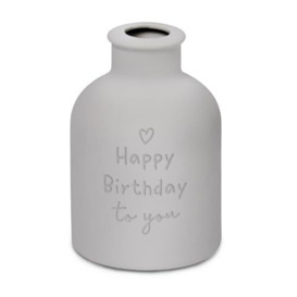 Graphic Workshop Vase Happy Birthday