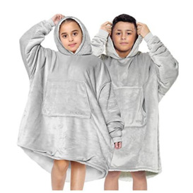 GC GAVENO CAVAILIA Kids Oversized Blanket Hoodie - Wearable Hoodie Blanket Adults - Comfortable Hooded Blanket Sweatshirt Warm Cosy