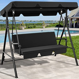 YITAHOME Canopy Swing Chair, Seater Garden Swing Seat