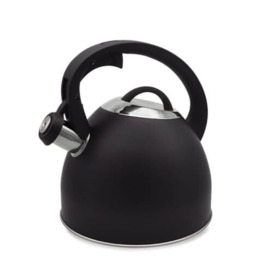 Feel Maestro Teapot MR-1325 Black Stainless Steel 2.5 L