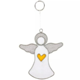 Something Different Stunning Resin Suncatcher-Perfect for Home & Garden Decor, Polyresin and M-GW, White, Silver, Gold, 14