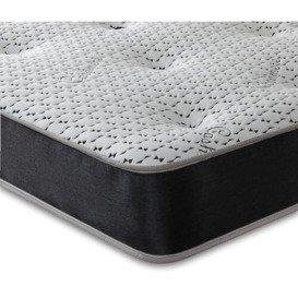 Starlight Beds Tufted Small Single Mattress. 9 Inches Deep with Cashmere Sleep Surface and Natural Fillings. Medium Firmness. (Small Single Mattress)