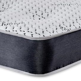 Starlight Beds Tufted European Double Mattress. 9 Inches Deep with Cashmere Sleep Surface and Natural Fillings. Medium Firmness. (140cm x 200cm Mattress)