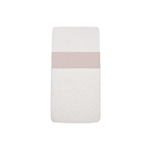 Jollein Bed Sheet for Children's Bed Slub Nougat 120 x 150 cm 100