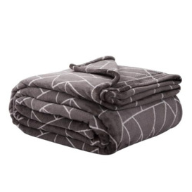 GC GAVENO CAVAILIA Fleece Throw Blanket - Snuggle Cosy Super Soft Warm Blankets - Single 130X150 Cm