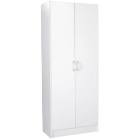 VEVOR kitchen pantry storage cabinet, White, 305 x 610 x 1529 mm