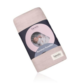 lionelo Bamboo Swaddle Muslin Baby Swaddle Newborn Blanket Made of 100% Natural Bamboo Cotton, Big size 120x120cm Pleasant to the touch, Soft fabric, Absorbs moisture and unpleasant odors