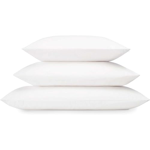 RejuveNite American Talalay Latex Medium Support Bed Pillow for Sleeping with Luxurious 100% Cotton Sateen, 400TC Cover, Standard High Profile – Made in USA