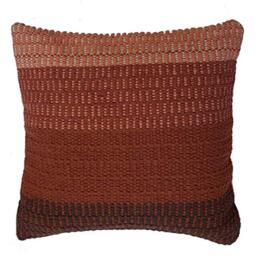 Soleil d'ocre Red Cotton Cushion 45cm x 45cm