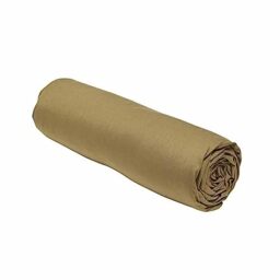 Fitted Sheet 140 x 200 cm for Double Size Large 30 cm Cotton Plain Essential New Permanent