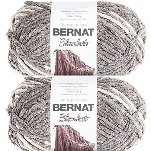 Bernat Blanket 300g - Silver Steel - Pack of 2 Balls