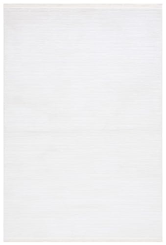 Safavieh Whisper Collection Modern Rug for Living Room Dining Room Bedroom Short Pile Ivory 3ft x 5ft