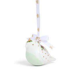 Royal Albert 1079435 Hanging Ornament, Porcelain, White