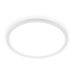 Briloner - LED Ceiling Light, Slim, Backlight, Neutral White, IP44 Splash-Proof, Bathroom Light, Bathroom Lights Ceiling, LED Panel, Kitchen Lights, 29 x 3 cm, White