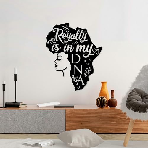 Stylish Black Decorative Metal Wall Accessory, 58 x 70 cm, 100% Metal, 1.5 mm Thick, Lightweight & Easy to Hang, Perfect for Modern Home Decor