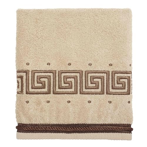 Avanti Linens - Hand Towel, Soft & Absorbent Cotton Towel (Premier Athena Collection, Linen)