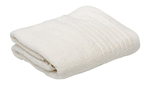 no brand Bath Towel 70 x 140 cm Ivory Cotton 140 x 70 cm