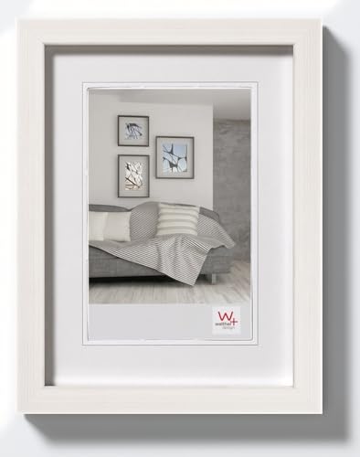 walther Design Picture Frame White 18 x 24 cm Construction Design Frame JK824W