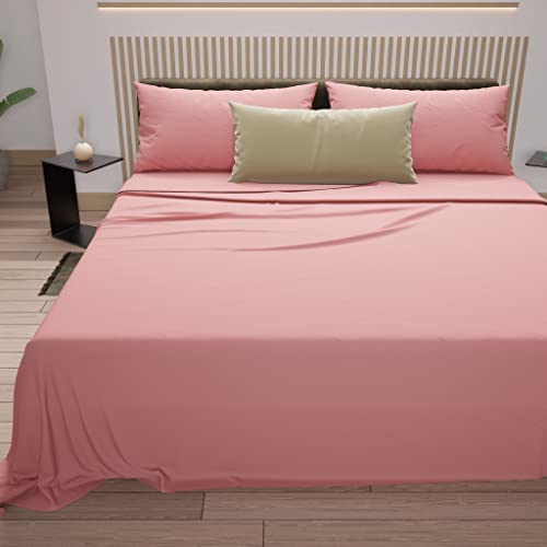PETTI Artigiani Italiani - Double Bed Linen Cotton, Double Bed Set, Queen Size Bed Set, Fitted Bottom Sheets with Corners, Top Sheets and Pillowcases, 100% Made in Italy