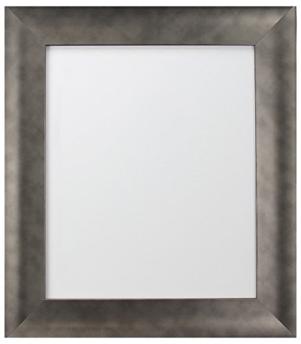 FRAMES BY POST Hygge Picture Photo Frame, Plastic Glass, Pewter, 18 x 14 Inch