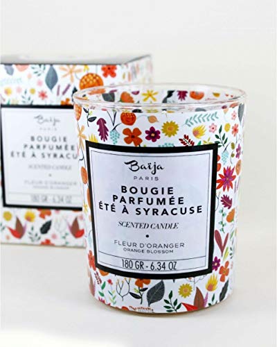 Baija Syracuse Summer Scented Candle - Orange Blossom 280 GR Candle