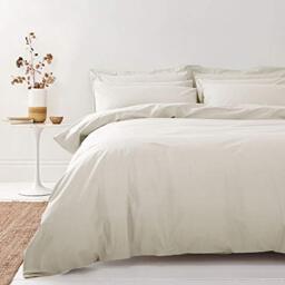 Bianca 200 Thread Count Organic Cotton Emperor Duvet Set Natural