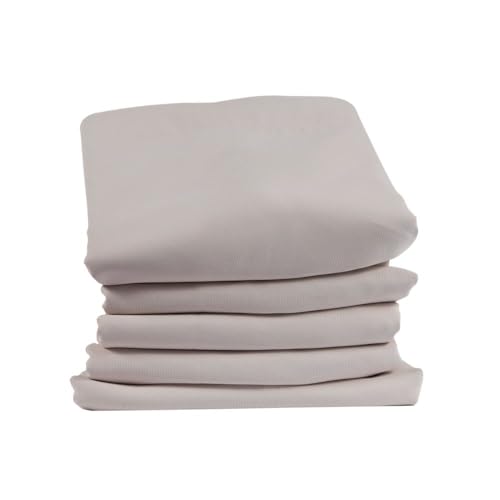 Moondream DecibelControl™ 3 in 1 Noise Cancelling Curtain - Noise Insulation - Thermal Winter + Summer - 100% Blackout - Patented Technology - Made in EU - Ruffle Tape - Grey MC17 - 130 x 250 cm