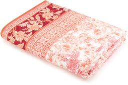 Bassetti CAPODIMONTE 9328504 Bedspread 100% Cotton Coral R1 180 x 255 cm