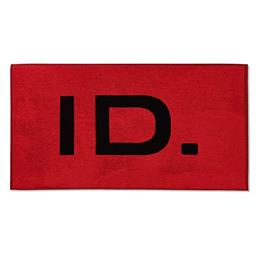 Volkswagen 11G084500 Hand Towel 100 x 50 cm Bath Towel Bath Towel ID Design Red