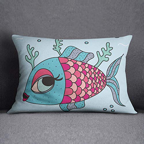 Questo Casa Decorative Cushion Cover, Cushion Cover, Home Decoration, for Sofa, Coffee, Size: 35 x 50 cm – Designed and Made in Türkiye