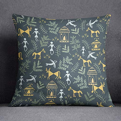 Questo Casa Decorative Cushion Cover, Cushion Cover, Home Decoration, for Sofa, Coffee, Size: 45 x 45 cm – Designed and Made in Türkiye