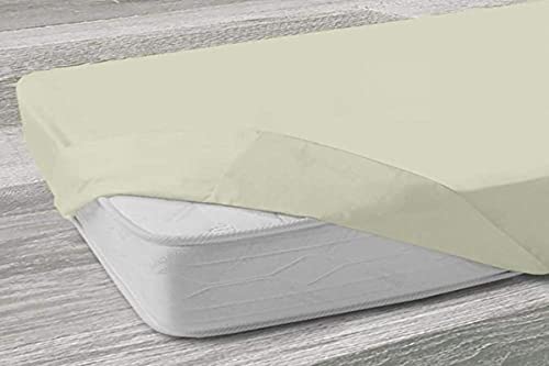 Gabel DiPi?? Colore e Benessere Bottom Sheet, Percale 200x175x0.3 cm Linen