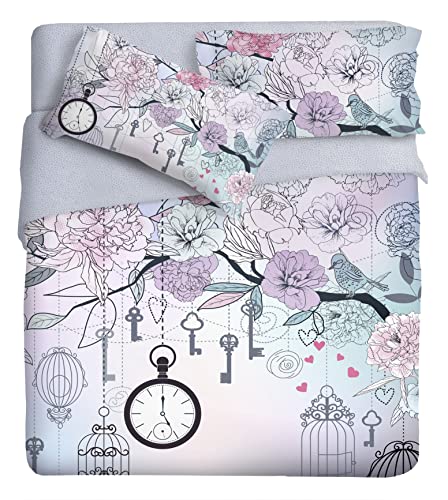 Photo Duvet Cover Set Piazzato Fine Art 1 and a half square Secret