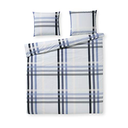 Day Dream Mario Duvet Covers Blue, Cotton, 240 x 200/220 cm