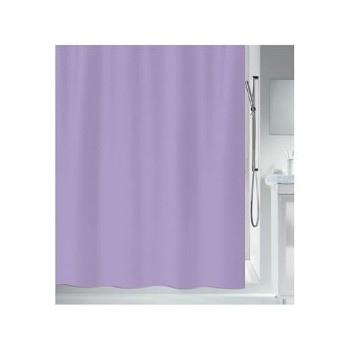 Spirella Shower Curtain PEVA Organic 180 x 200 cm Lavender