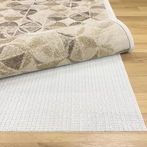 CUQOO Non Slip Rug Underlay 60Γ150cm β Anti-Slip Rug Pad for Hard Floors & Carpets, Rug Gripper Mat to Stop Rugs Moving, Carpet Grip Underlay for Wood, Laminate, Vinyl & Tile Floors