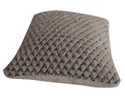 Bear Cushion, Polyester, Mole, 40 x 40 cm