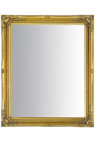 FRAMES BY POST Large Bathroom French Baroque Purple Venetian Wall Mirror 4Ft5 X 3Ft3 135 X 99cm, Wood, 61x51