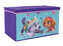 Fun House 712724 Paw Patrol Girl Foldable Toy Box for Children Aged 3+