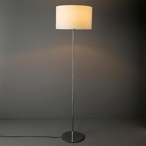 Theluz 1050/11CR Floor Lighting, MetalPolyvinyl Chloride (PVC), 20 W, Chrome