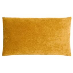furn. Camden Rectangular Polyester Filled Cushion, Mustard, Standard