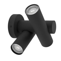Eglo LED Outdoor wall Light Fossignano, Porch lamp with Adjustable spot
